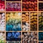 assorted-color textiles