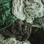 white, gray, and green ropes